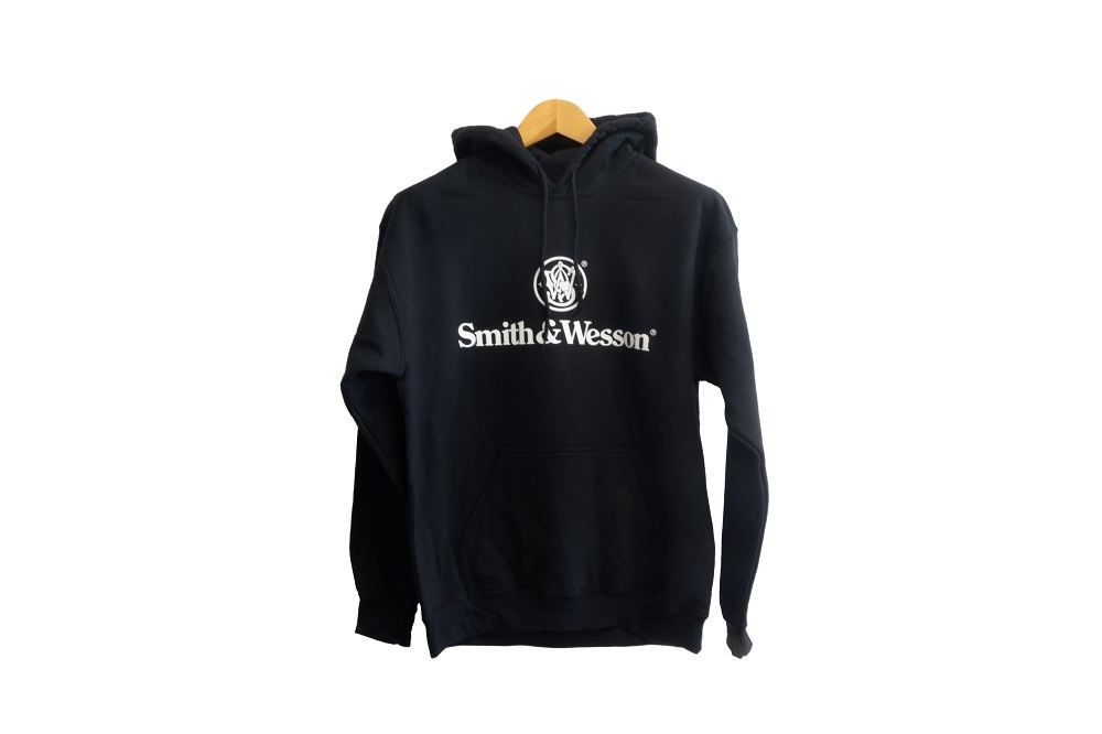 SWEAT HOODIE BLACK SMITH & WESSON L A1909-10GV-LG