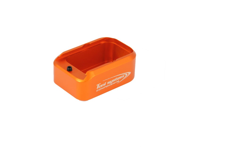 FOND DE CHARGEUR +2 TONI SYSTEM GLOCK 19 COUPS ORANGE PADGLST-OR+