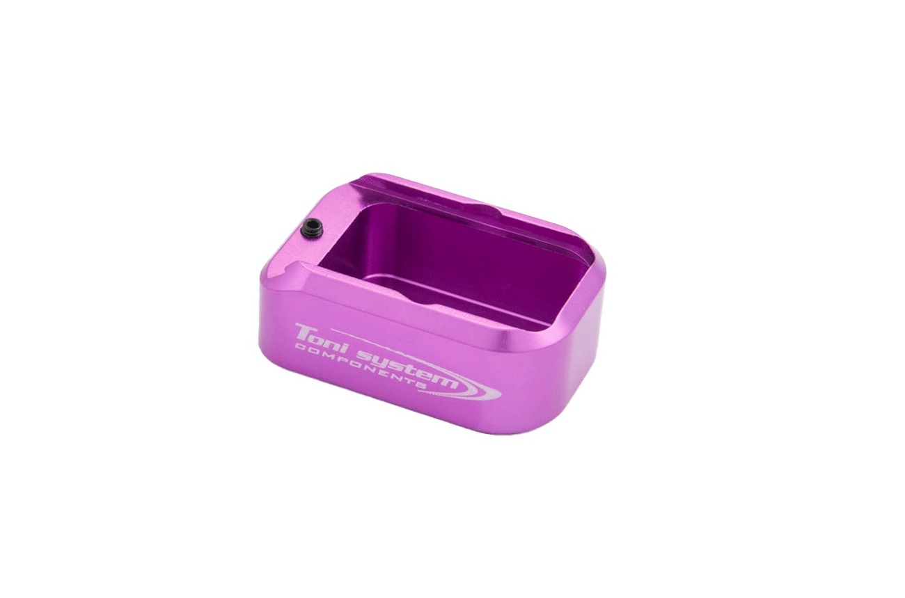 FOND DE CHARGEUR +2 TONI SYSTEM GLOCK 19 COUPS VIOLET PADGLST-PU+