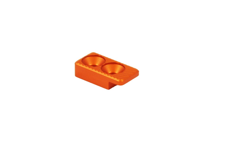 BOUTON DE CHARGEUR OVERSIZED TONI SYSTEM GLOCK GEN 4 ORANGE PMPG4-OR+