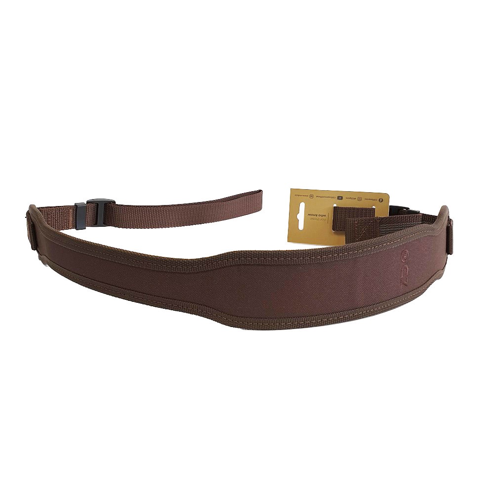 BRETELLE NYLON/CAOUTCHOUC MARRON CZ 5120-0110-02