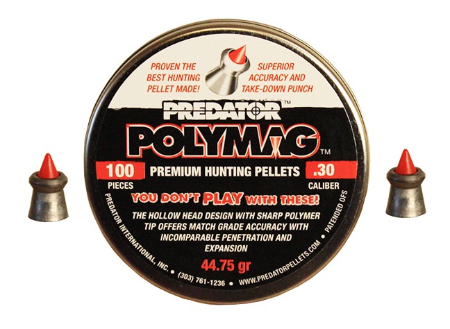 BOITE DE 100 PLOMBS JSB DIABOLO PREDATOR POLYMAG CAL.30 1007-01-100