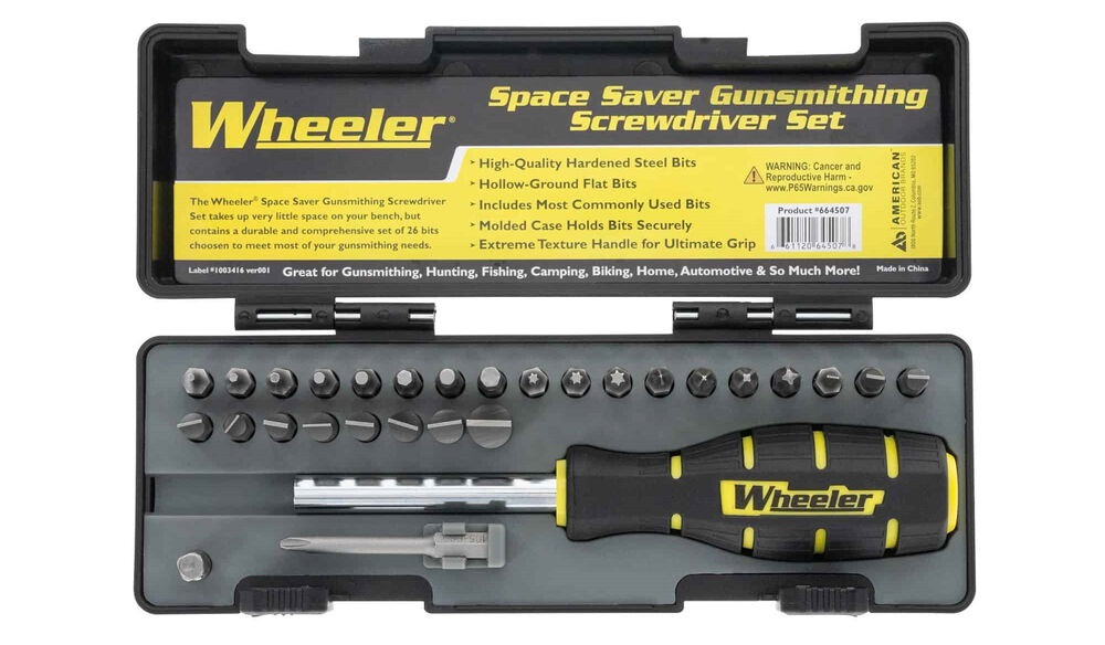 SPACE SAVER SCREWDRIVER SET WHEELER 30pcs 664507