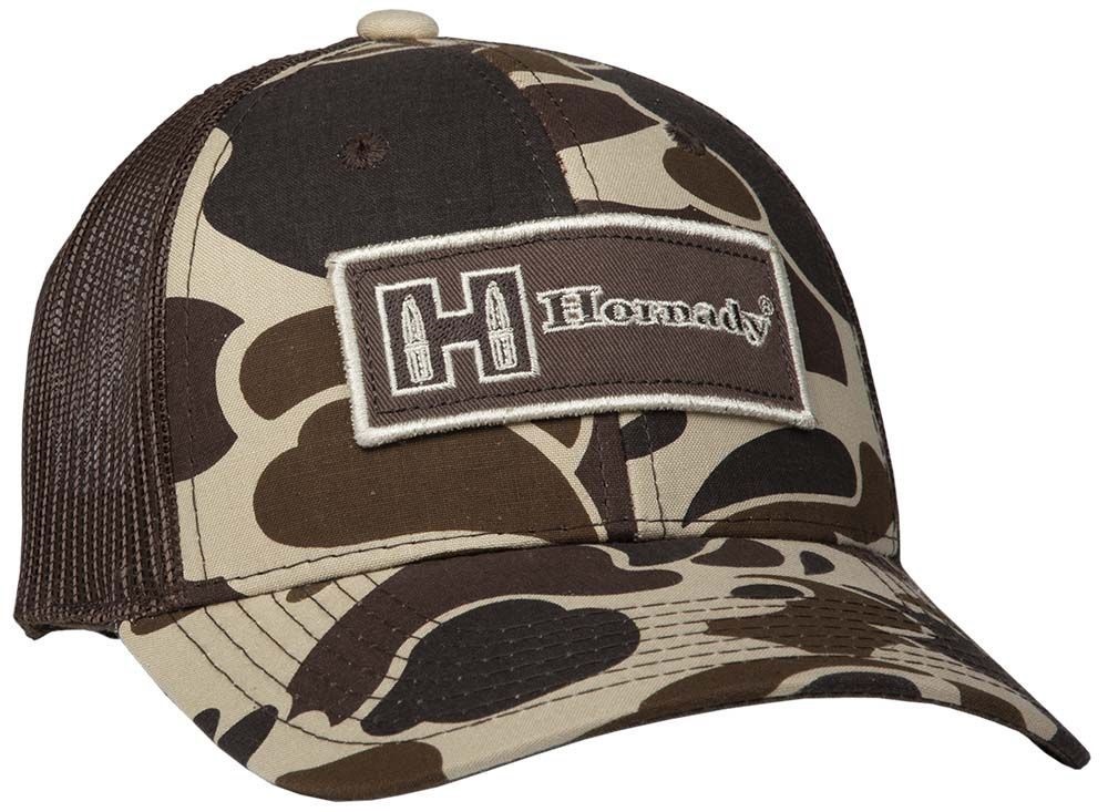 HORNADY® BROWN & TAN CAMOUFLAGE MESH CAP REF.99291