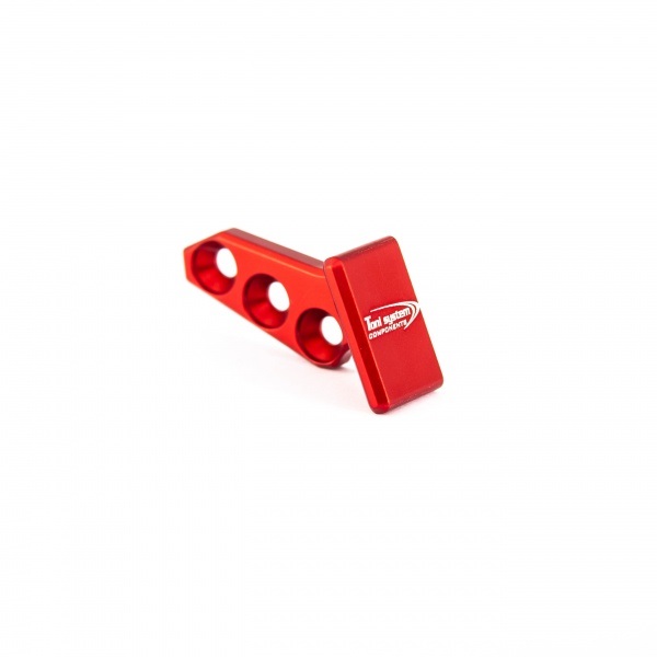 REPOSE POUCE DROITIER 3 POSITIONS TONI SYSTEM ROUGE AD3SX-RE+