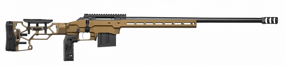 CARABINE CZ 600 MDT CHASSIS DEEP BRONZE CAL.6MM CREEDMOOR+