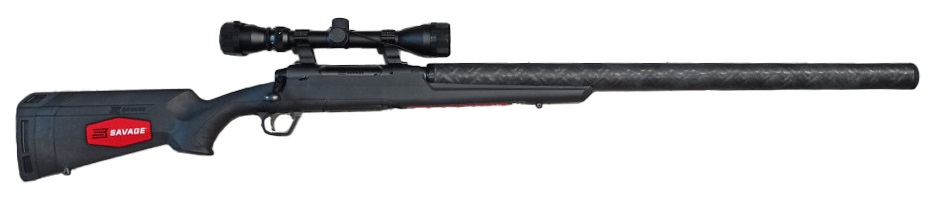 CARABINE SAVAGE AXIS XP SILENCE 222 + COLLIER LEUPOLD 174071+