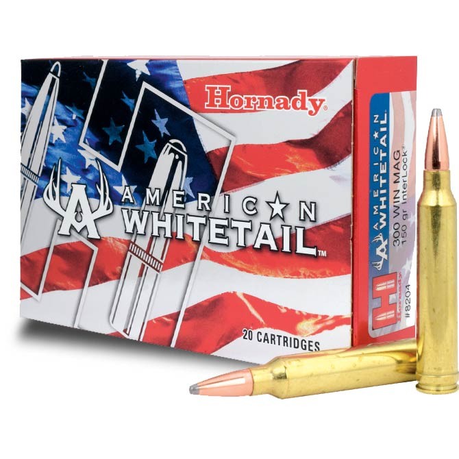 BOITE DE 20 CARTOUCHES HORNADY 300 WIN MAG 150 INTERLOCK SP AW 8204+