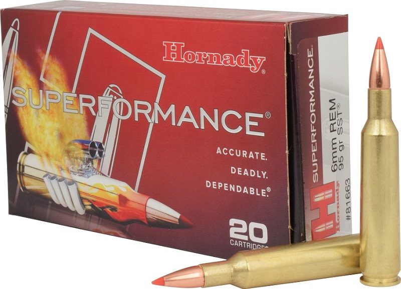 BOITE DE 20 CARTOUCHES HORNADY 6MM REM 95 GR SPF 81663