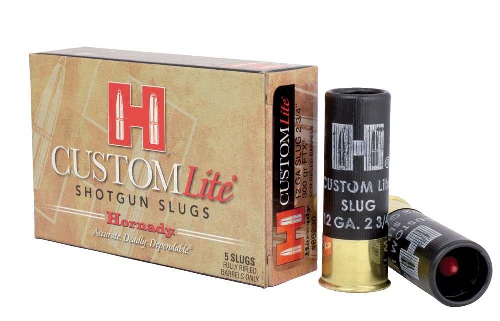 BOITE DE 5 CARTOUCHES HORNADY 12 GA SLUG 300 GR FTX 8623