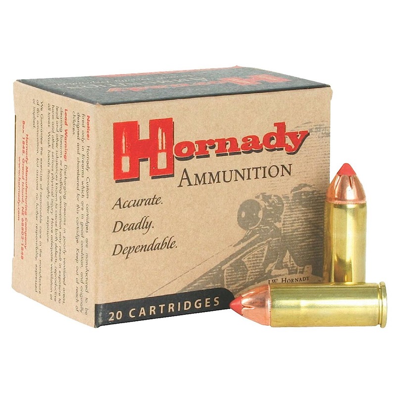 BOITE DE 20 CARTOUCHES HORNADY 45 COLT 225GR FTX LVR 92792