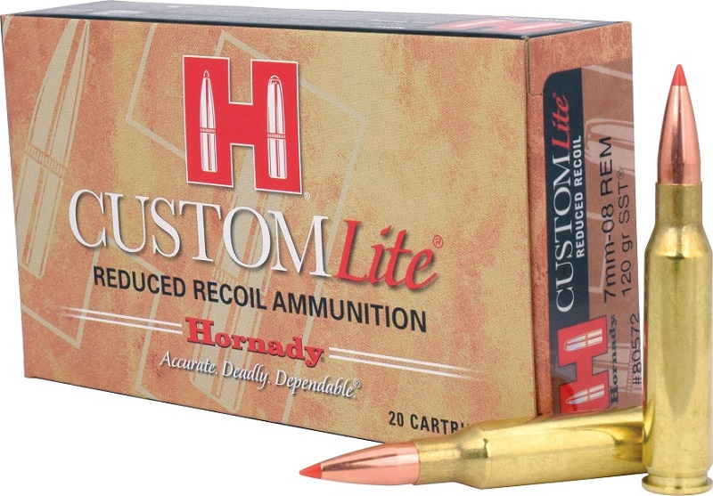 BOITE DE 20 CARTOUCHES HORNADY 7MM-08 REM 120 GR SST LITE 80572