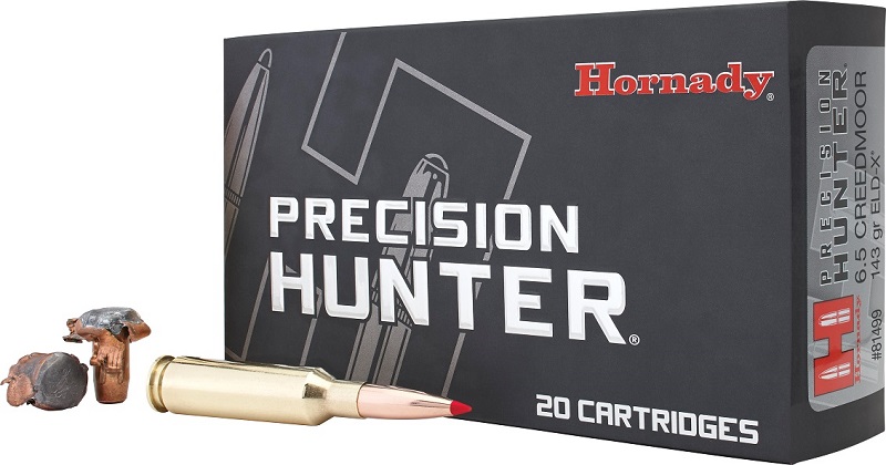 BOITE DE 20 CARTOUCHES HORNADY 6.5 CREEDMOOR 143GR ELD-X REF.81499