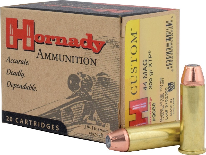 BOITE DE 20 CARTOUCHES HORNADY 44MAG 300GR XTP 9088