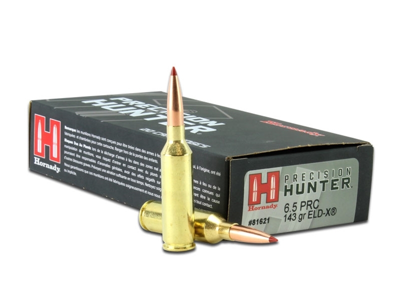 BOITE DE 20 CARTOUCHES HORNADY 6.5 PRC ELD-X 143GR 81621