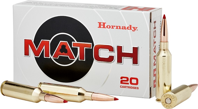 BOITE DE 20 CARTOUCHES HORNADY 6.5 PRC 147 GR ELD-MATCH 81620