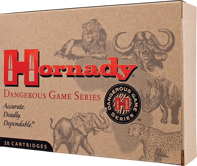 BOITE DE 20 CARTOUCHES HORNADY 458 LOTT 500GR DGX BONDED 82614