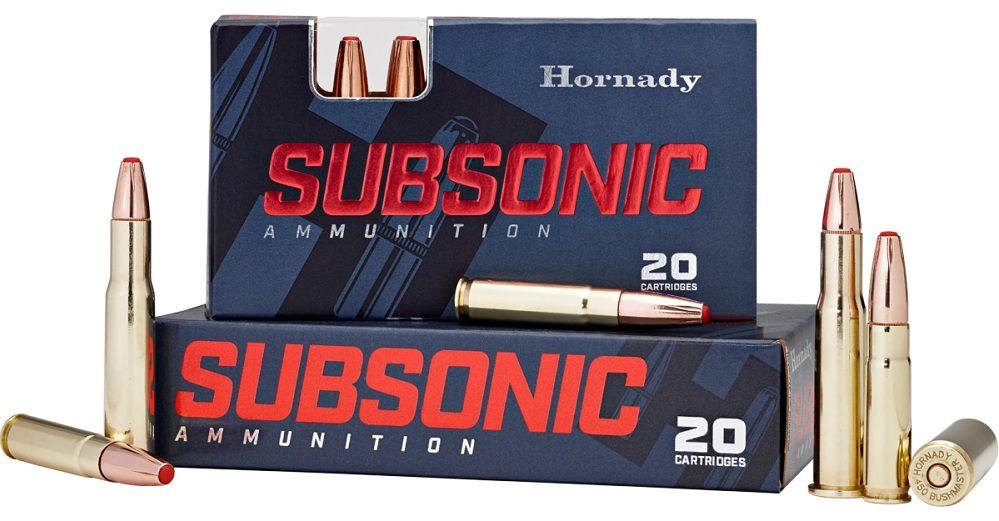 BOITE DE 20 CARTOUCHES HORNADY 450 BUSHMASTER 395 SUB-X 82247