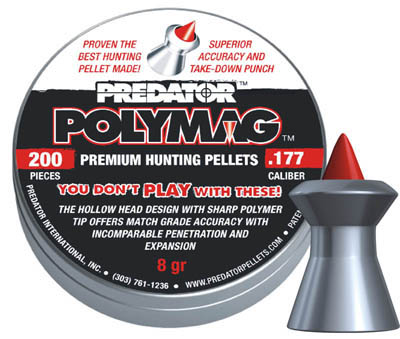 BOITE 200 PLOMBS JSB DIABOLO PREDATOR POLYMAG CAL.4.5 1001-01-200