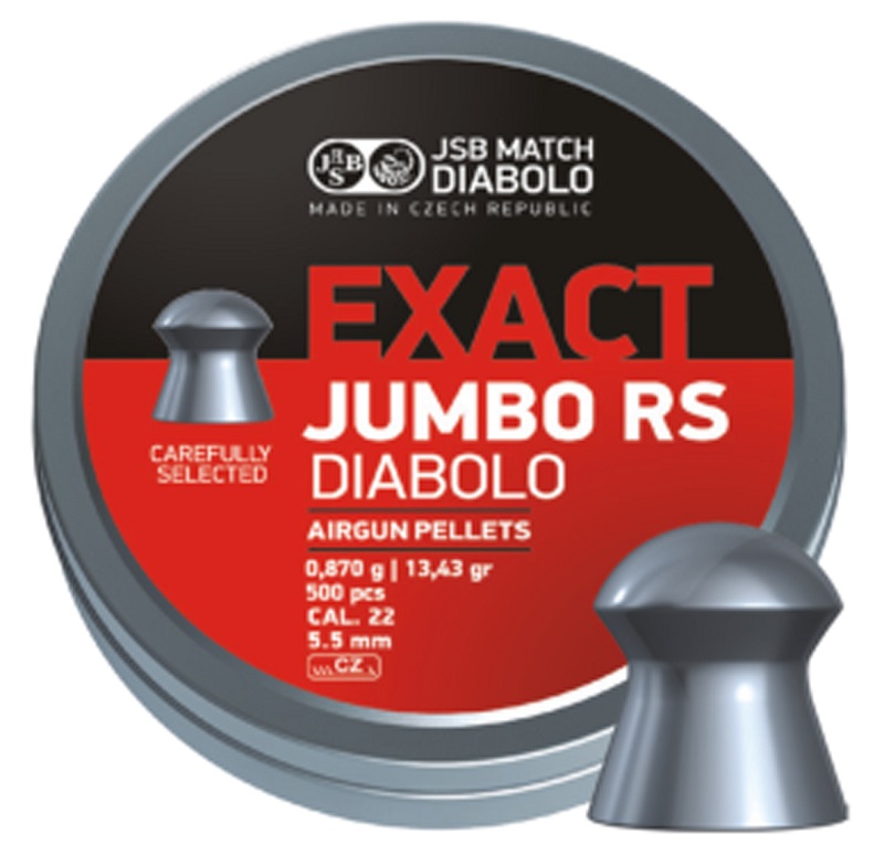 BOITE 500 PLOMBS JSB DIABOLO JUMBO EXACT RS 5.52 546207-500