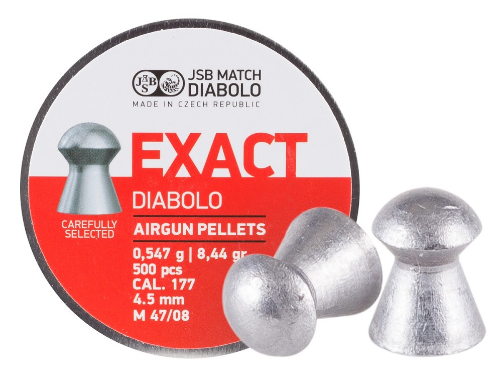 BOITE 500 PLOMBS JSB DIABOLO EXACT DIAM.4.52 546237-500