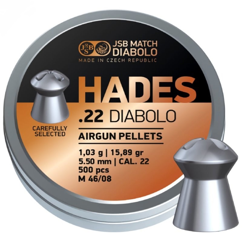 BOITE DE 500 PLOMBS JSB HADES DIAM.5.5 546290-500