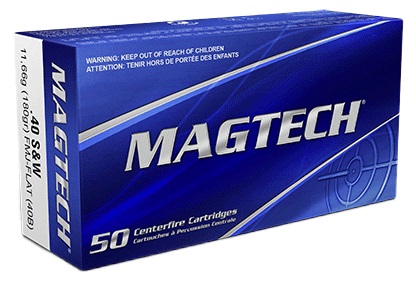 CARTOUCHES MAGTECH 40SW 180GR FMJ FLAT 40B PRIX SPECIAL*+