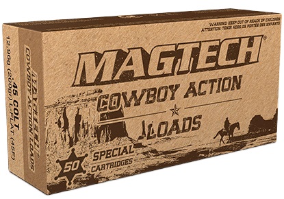 CARTOUCHES MAGTECH COWBOY ACTION 45 COLT 200GR LFN 45F+