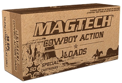 CARTOUCHES MAGTECH COWBOY ACTION 38 SPL 158GR FLN 38L*+