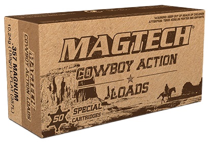 CARTOUCHES MAGTECH COWBOY ACTION 357 MAG 158GR LFN 357L*+