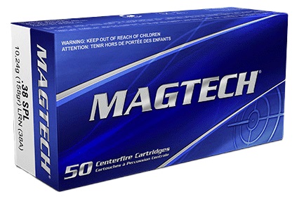 CARTOUCHES MAGTECH 38 SPL 158GR LRN 38A*+