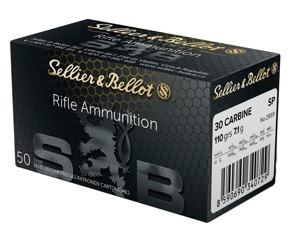 CARTOUCHES SB 30 CARBINE SP 110GRS 7.1G 340722+