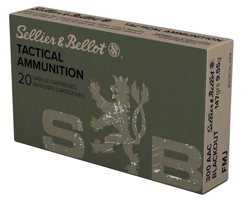 CARTOUCHES SB 300 AAC BLACKOUT FMJ 9.55G+