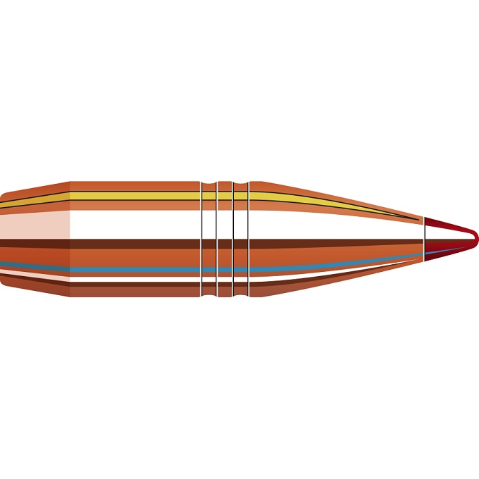 BOITE DE 50 OGIVES HORNADY 375 CAL.375 250GR CX 37084