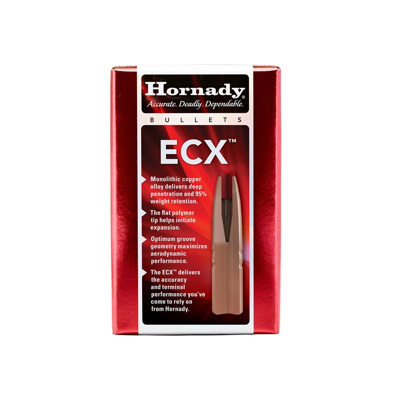 BOITE DE 50 OGIVES HORNADY 30 CAL.308 150GR ECX 30372