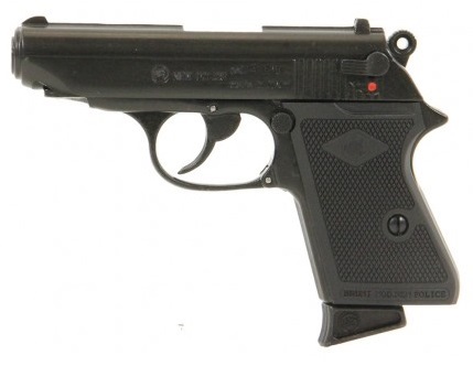 PISTOLET BRUNI POLICE 9MM BLANC/GAZ