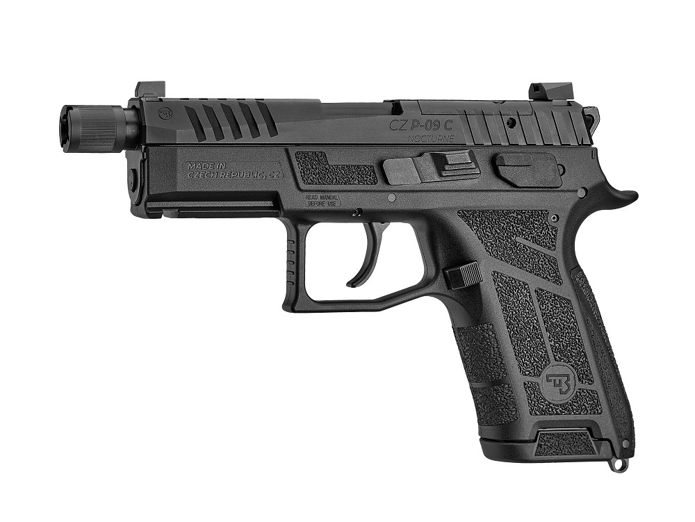 PISTOLET CZ P-09C NOCTURNE FILETE 15 COUPS CAL.9×19*