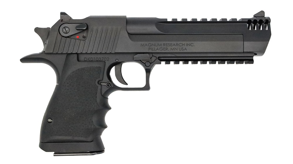 PISTOLET DESERT EAGLE ALU BLACK CARBON CAL.44 6 » DE44L6IMB*