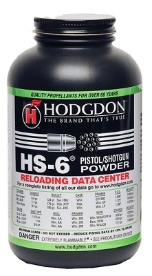 POUDRE SANS FUMEE HODGDON HS6 REF.UY0050 454G UN0509 1.4C+