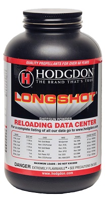 POUDRE SANS FUMEE HODGDON LONGSHOT REF.UY0390 454G UN0161 1.3C+