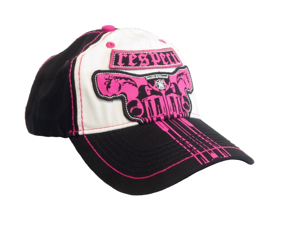 CASQUETTE S&W FEMME ROSE/NOIR A1710-GV-OSF