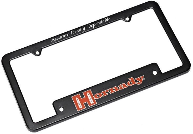 CADRE DE PLAQUE IMMATRICULATION HORNADY 99119