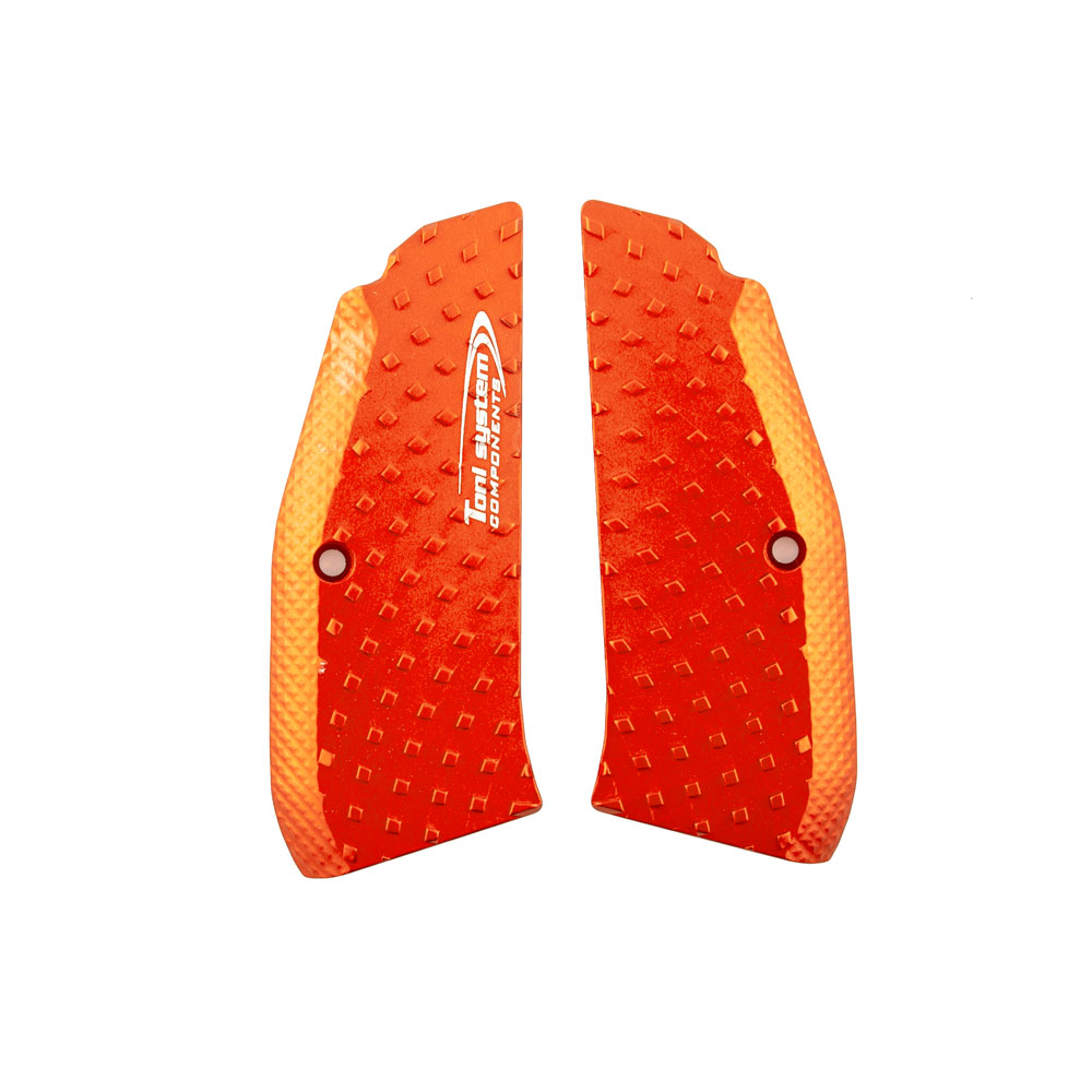 PLAQUETTES TONI SYSTEM VIBRAM LONG CZ SHADOW TS 75B ORANGE GCZV-OR+