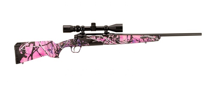 CARABINE SAVAGE AXIS XP CAMO COMPACT MUDDY GIRL 243 WIN 55839+