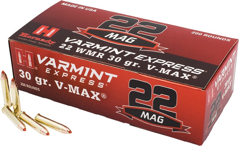 BOITE DE 50 CARTOUCHES HORNADY 22 WMR 30 GR V-MAX 83202