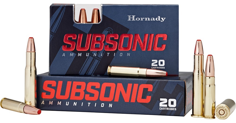 BOITE DE 20 CARTOUCHES HORNADY 45-70 GVT 410GR SUB-X SUBSONIC 82742