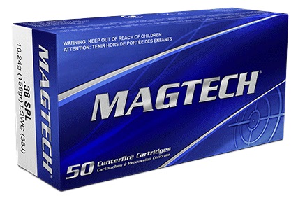 CARTOUCHES MAGTECH 38SPL 158GR LSWC 38J*+