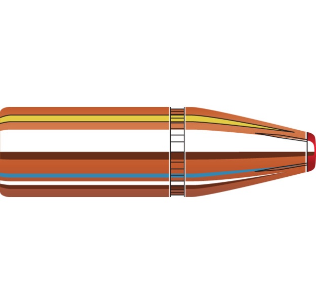 BOITE DE 100 OGIVES HORNADY 35 CAL.357 250 GR SUB-X (350 LEGEND) 3503