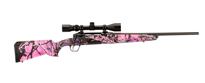 CARABINE SAVAGE AXIS XP CAMO COMPACT MUDDY GIRL 7MM-08REM 55840+