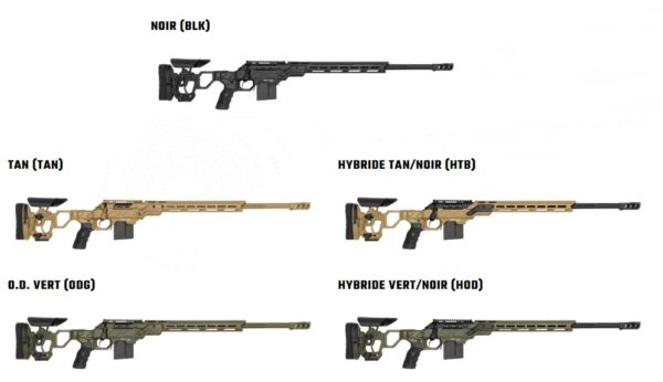 CARABINE CADEX CDX-R7 FCP SA 6.5 Creedmoor, 24"  (Anc. Field Comp)+